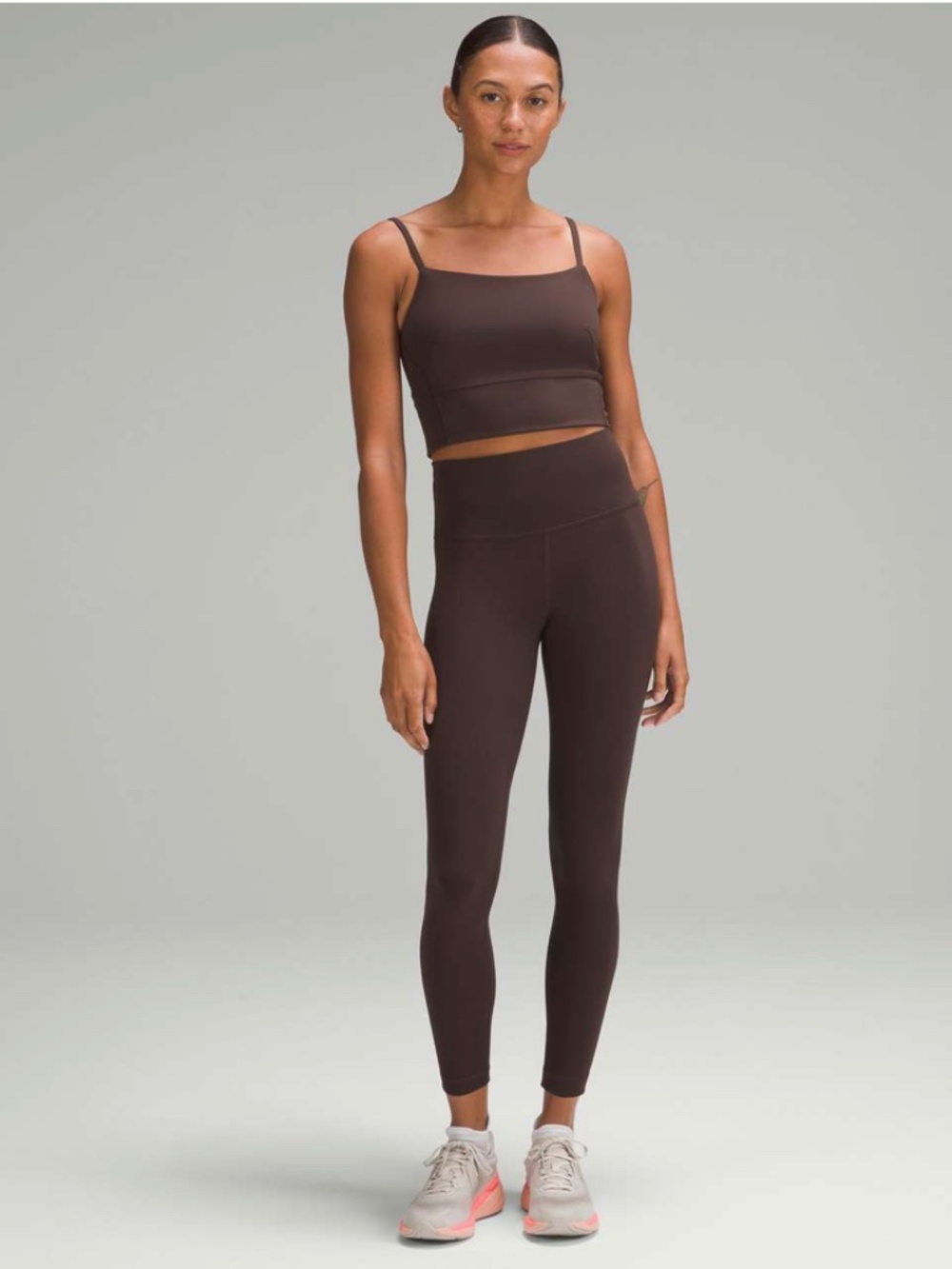 Lululemon Wunder Train High-Rise Tight 25" Espresso